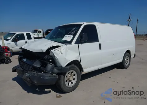2012 Chevrolet Express 1500 Work Van from USA, damaged, VIN 1GCSGAFXXC1108736